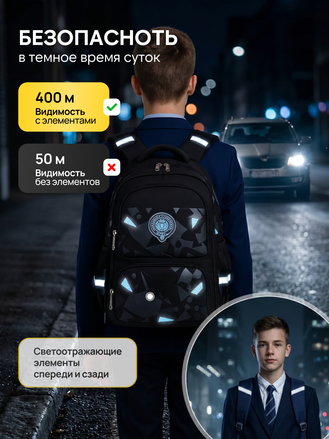 Рюкзак LUXMAN для детей универсальный - фото 5