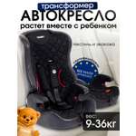Автокресло Kingbaby 1/2/3 (9-36 кг) черный