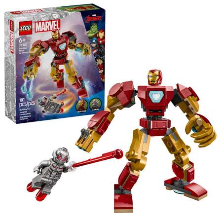 Конструктор LEGO Marvel Super Heroes Железный Человек vs Альтрона блочный