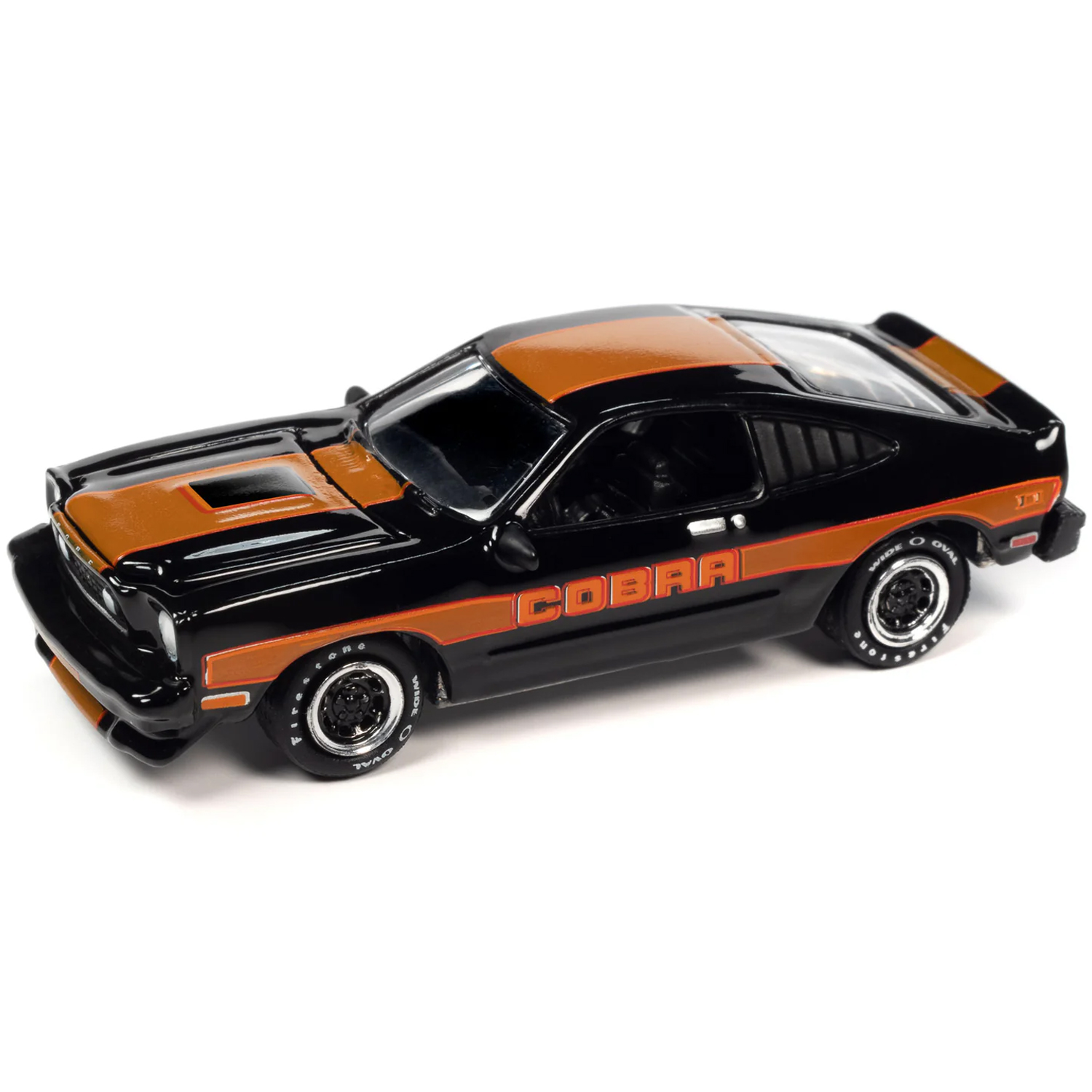 Автомобиль Johnny Lightning Ford 1:64 черный JLCG031A-R1-N1 - фото 2