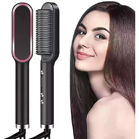 Расческа-выпрямитель для волос CASTLELADY плойка для волос Straight comb-FH 909 Белый 45ВТ