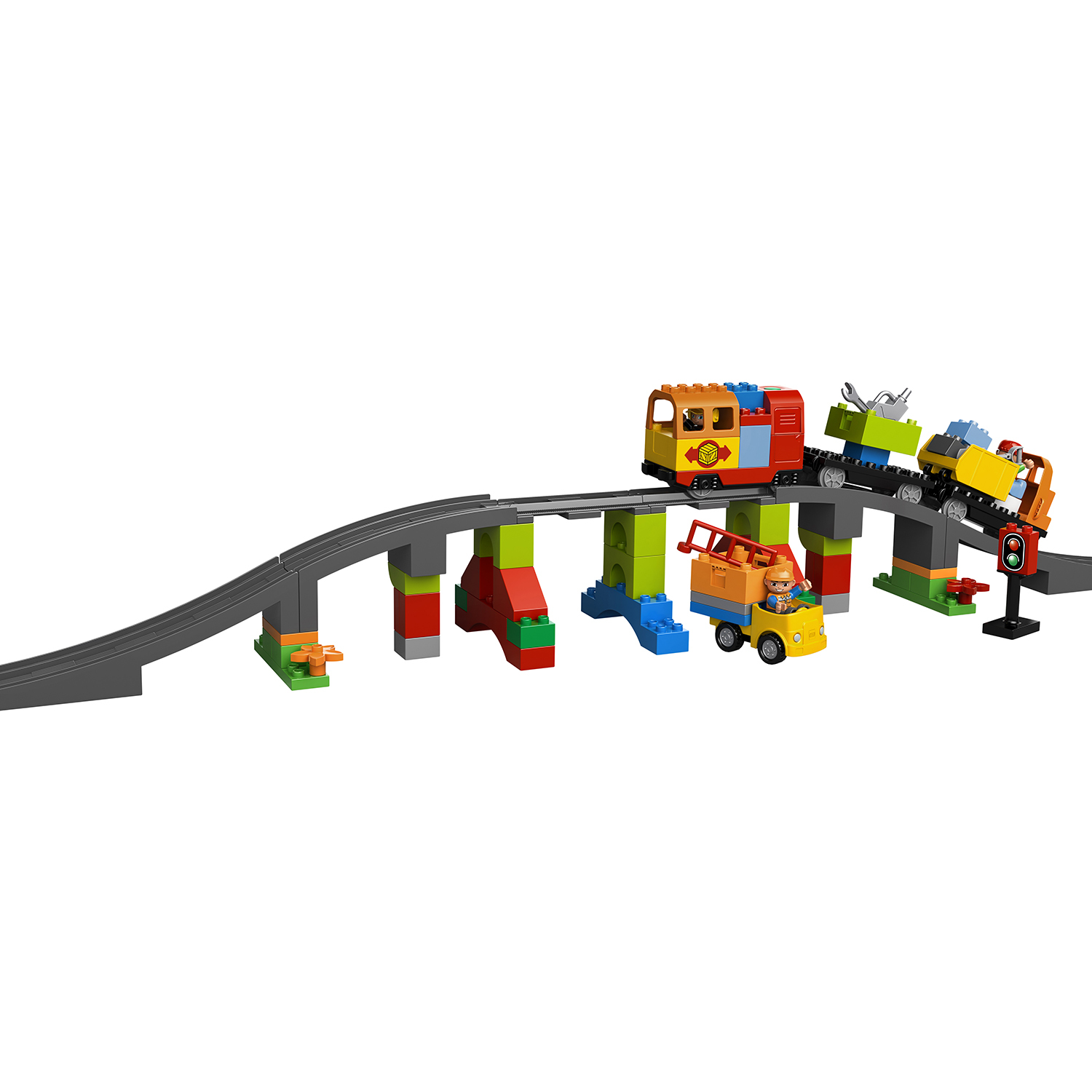 Конструктор LEGO DUPLO Большой поезд блочный - фото 7