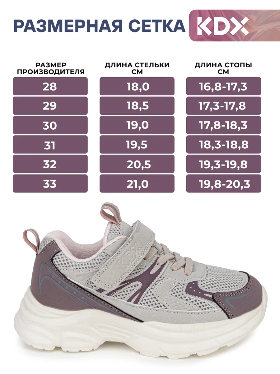 Кроссовки KDX KL-11 grey - фото 5