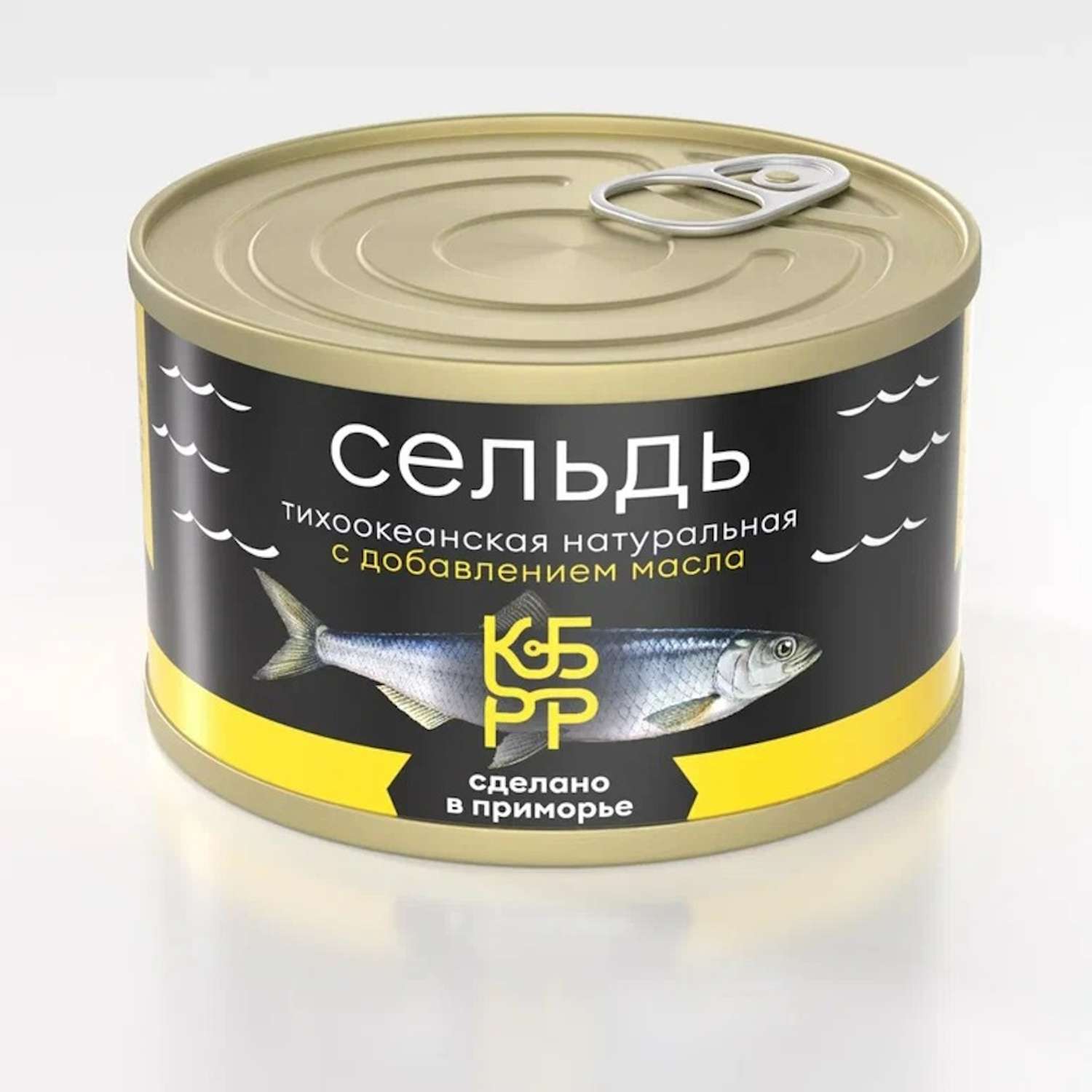 Сельдь тихоокеанская КБРР с добавлением масла 250г - фото 1