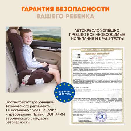 Автокресло ZLATEK Raft 3 (22-36 кг)