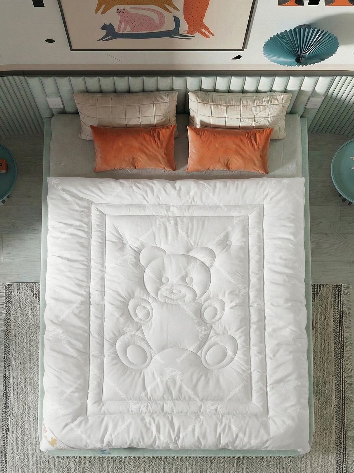 Одеяло Goldtex Hometextile хлопок 110 x 140 см - фото 1
