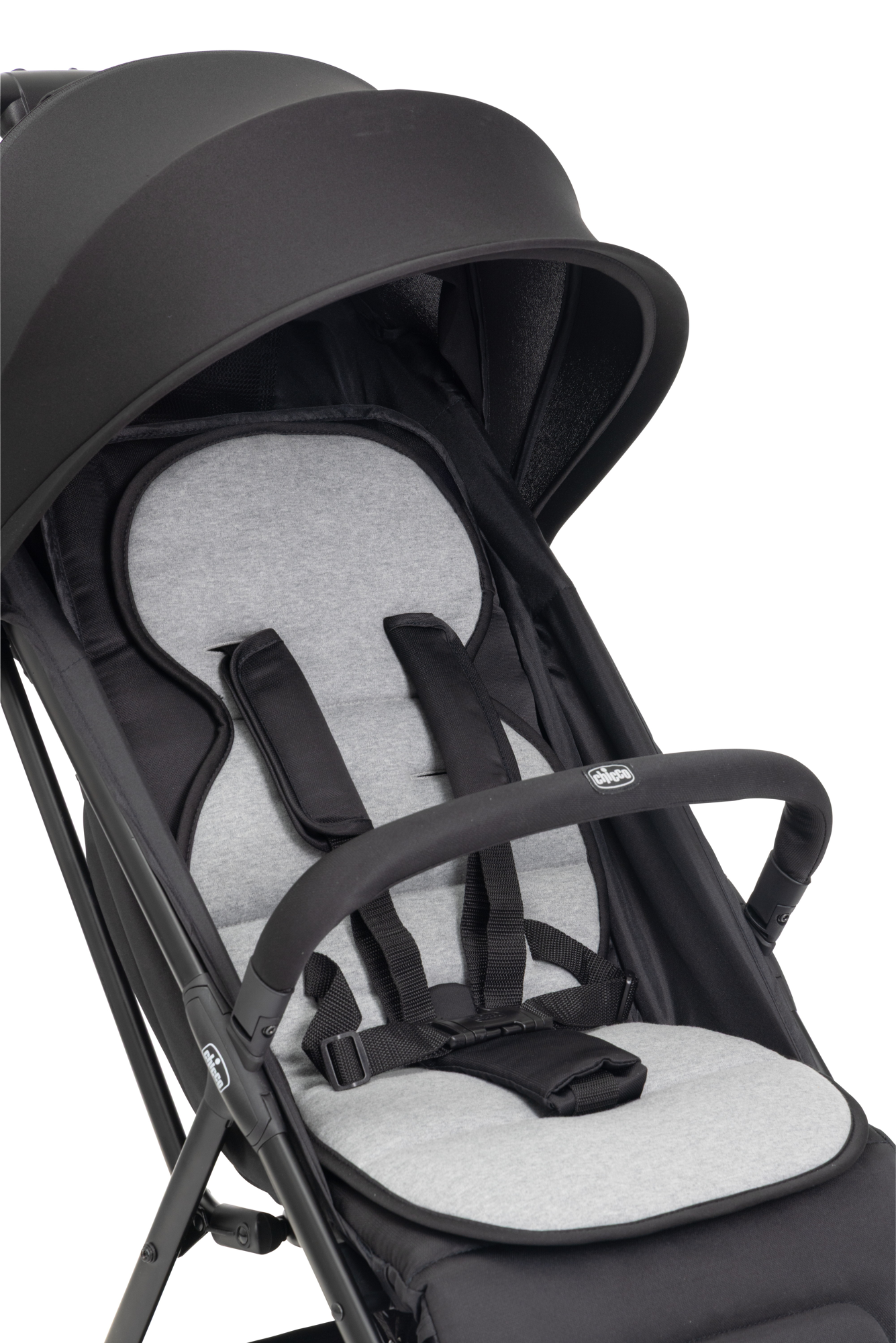 Коляска прогулочная Chicco черный - фото 13