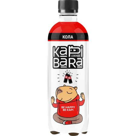 Напиток сильногазированный kapibara Кола 0.5 ПЭТ