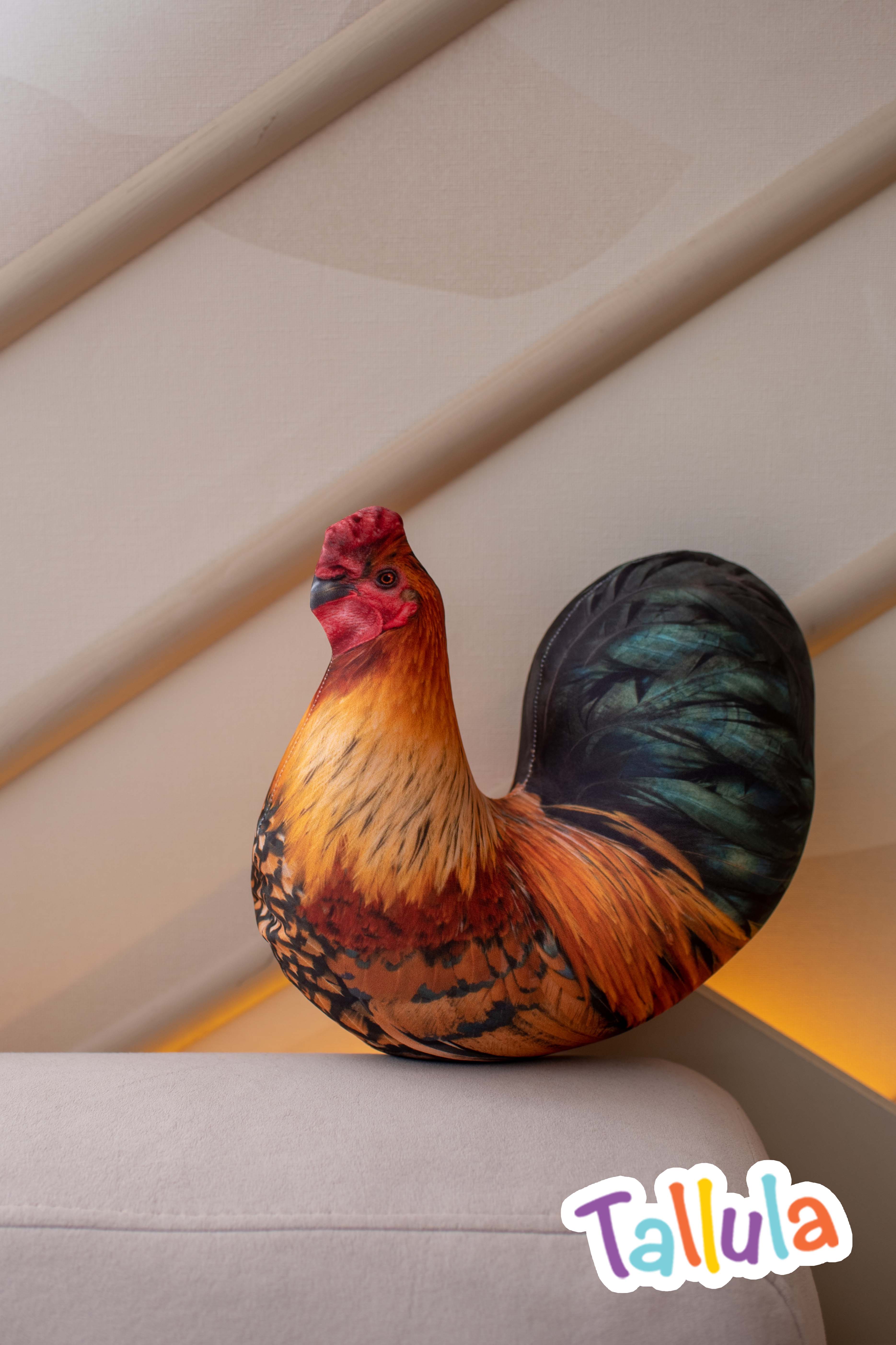 Мягкая игрушка Tallula Петушок антистресс 24х28 см - фото 1