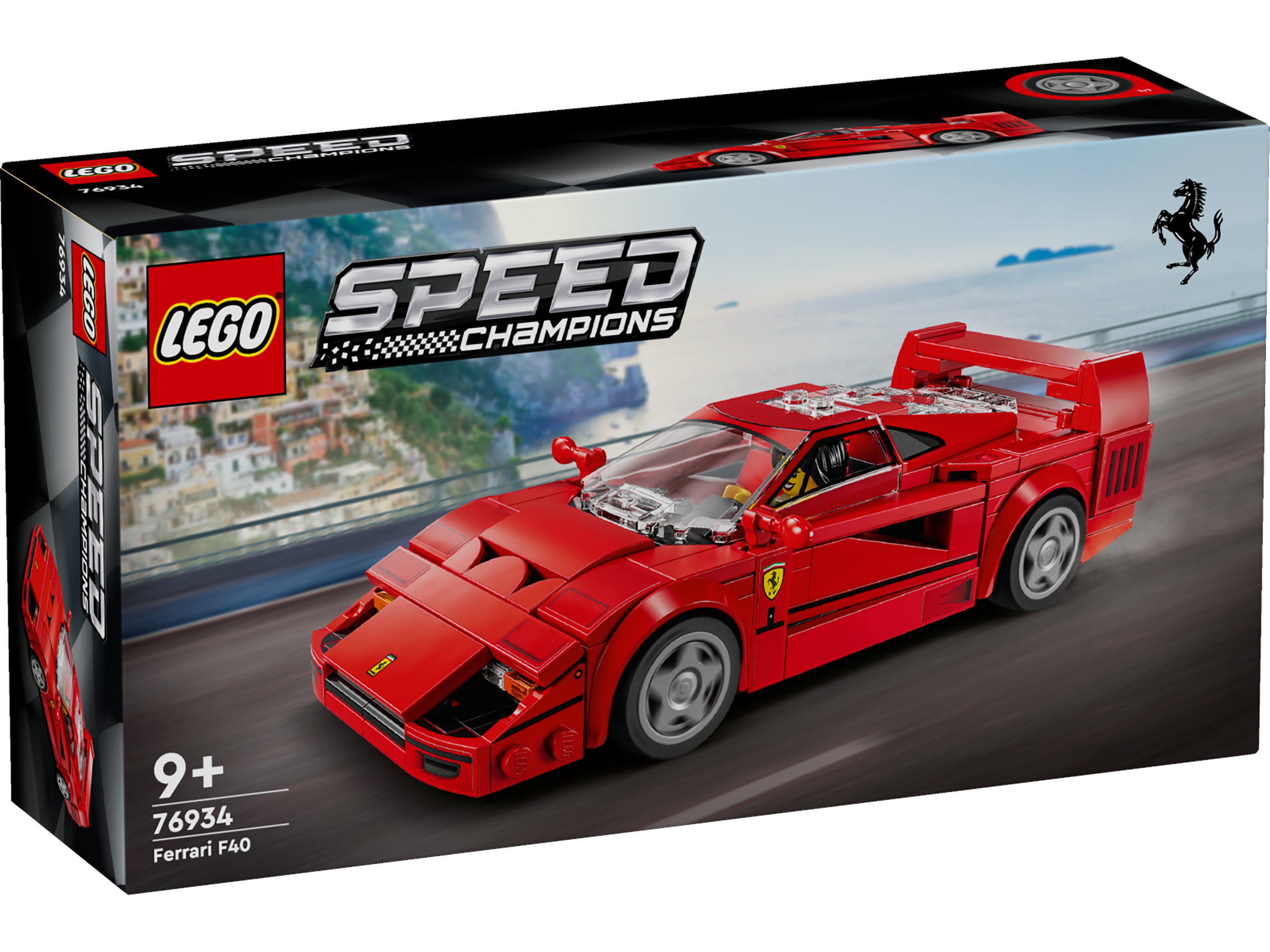 Конструктор LEGO Speed Champions Ferrari F40 Суперкар блочный - фото 3