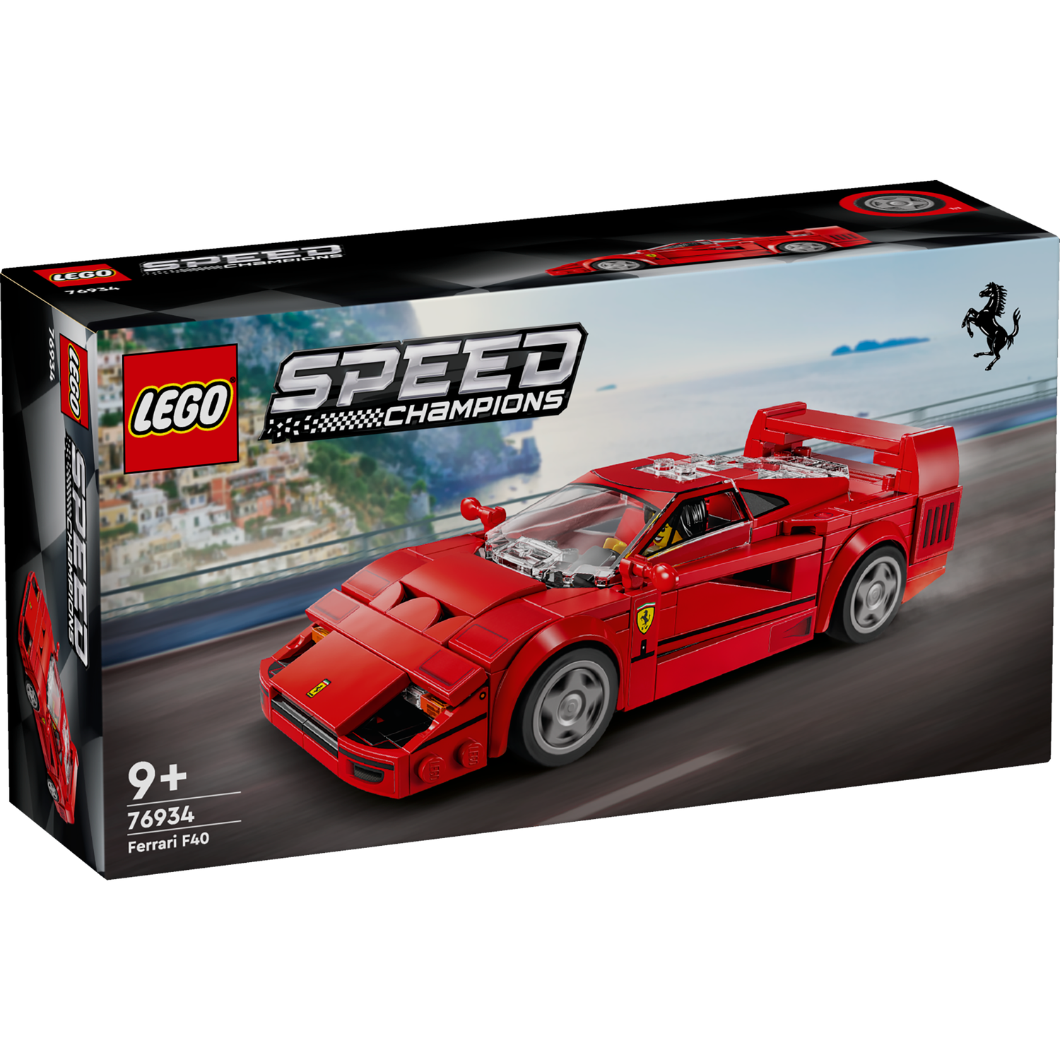Конструктор LEGO Speed Champions Ferrari F40 Суперкар - фото 3