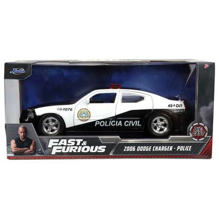 Полицейская машина Jada Dodge Charger Fast 5 Police Car 1:24