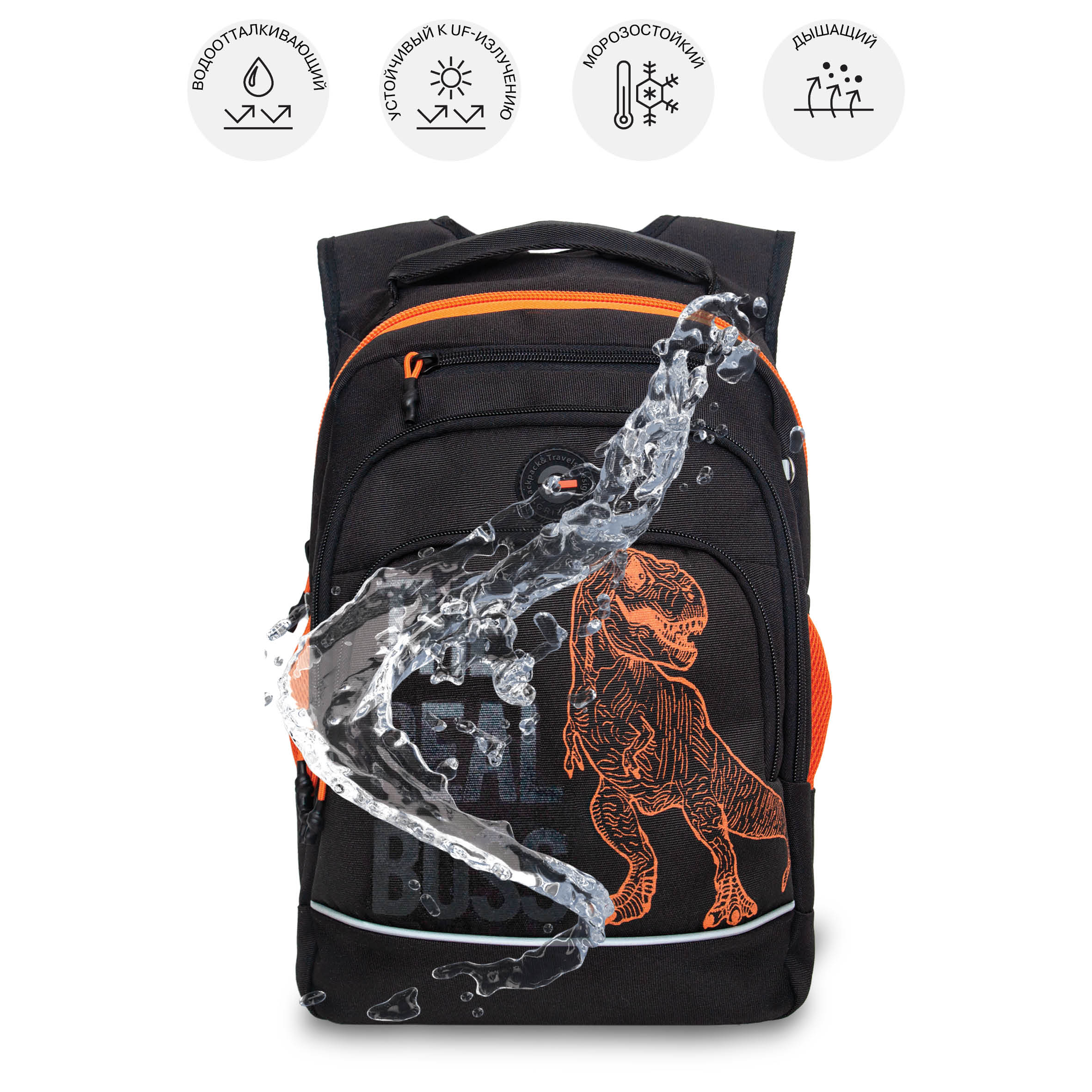 Рюкзак Grizzly для мальчика - фото 10