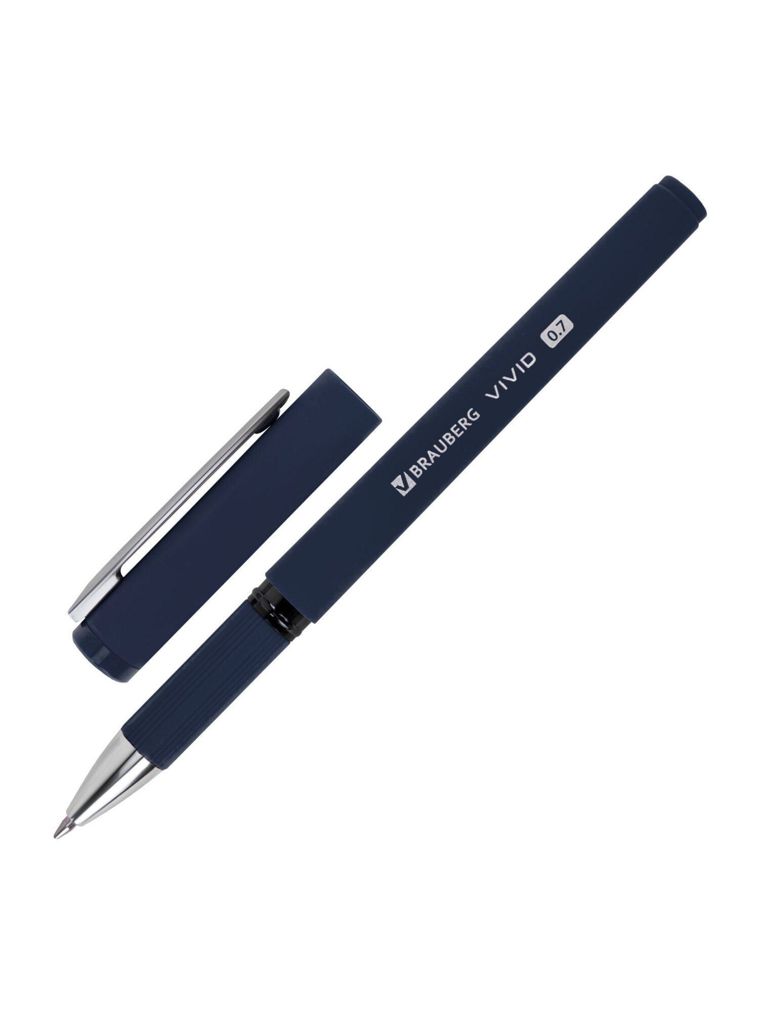 Ручка шариковая Brauberg 3 шт. - фото 9