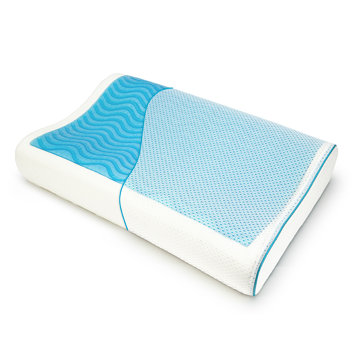 Подушка ортопедическая BRAVO BREEZE 40х60х12/10 1 шт. - фото 1