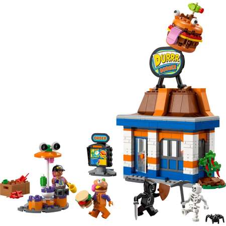 Конструктор LEGO Fortnite Ресторан Дюррр Бургер блочный