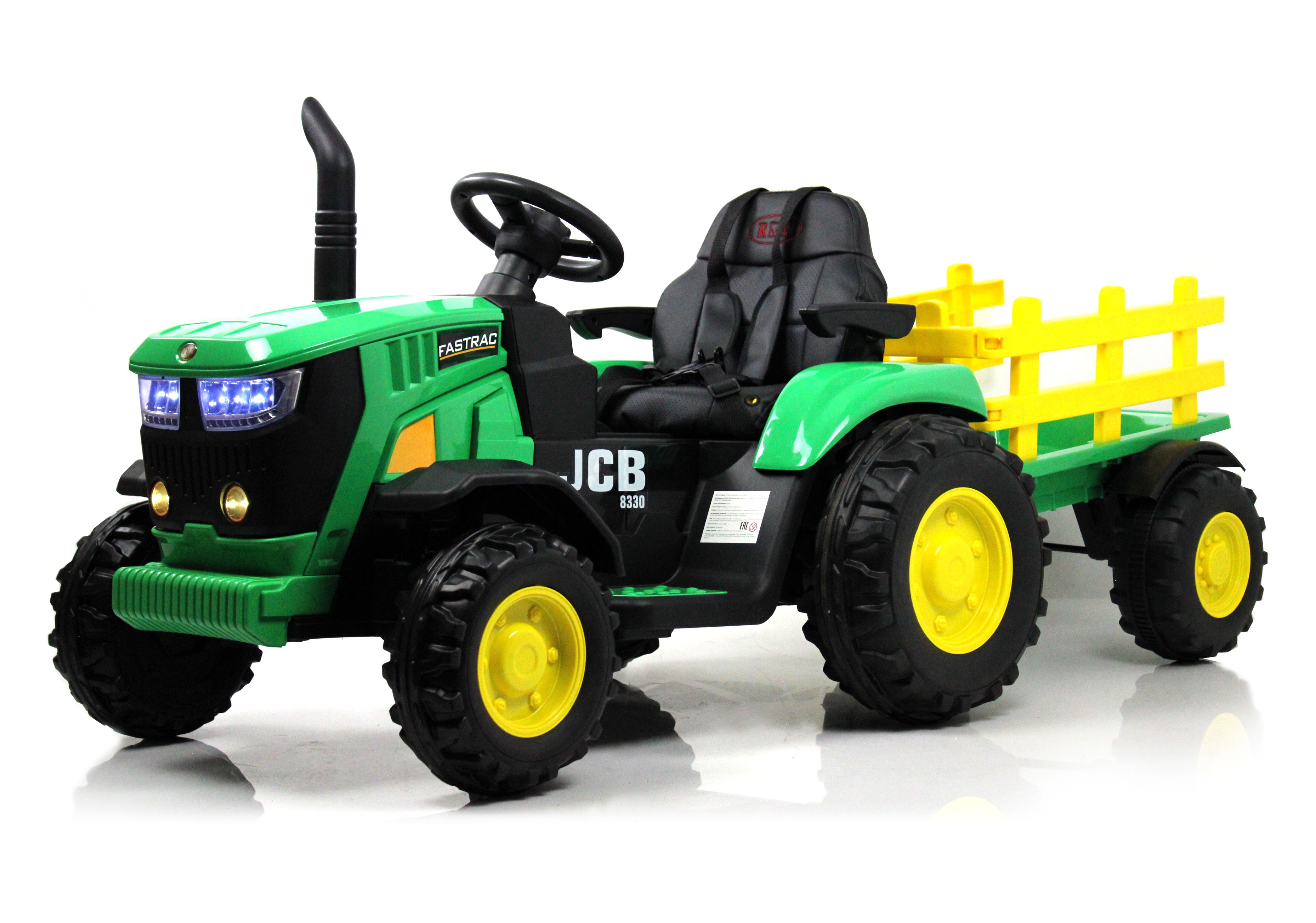 Электромобиль RIVERTOYS O555OO-GREEN С пультом ДУ - фото 5