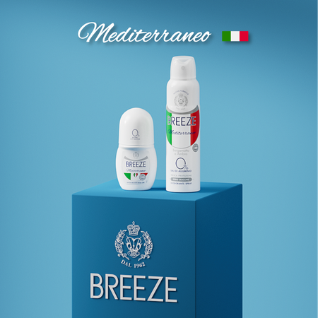 Дезодорант роликовый для тела BREEZE mediterraneo 50мл