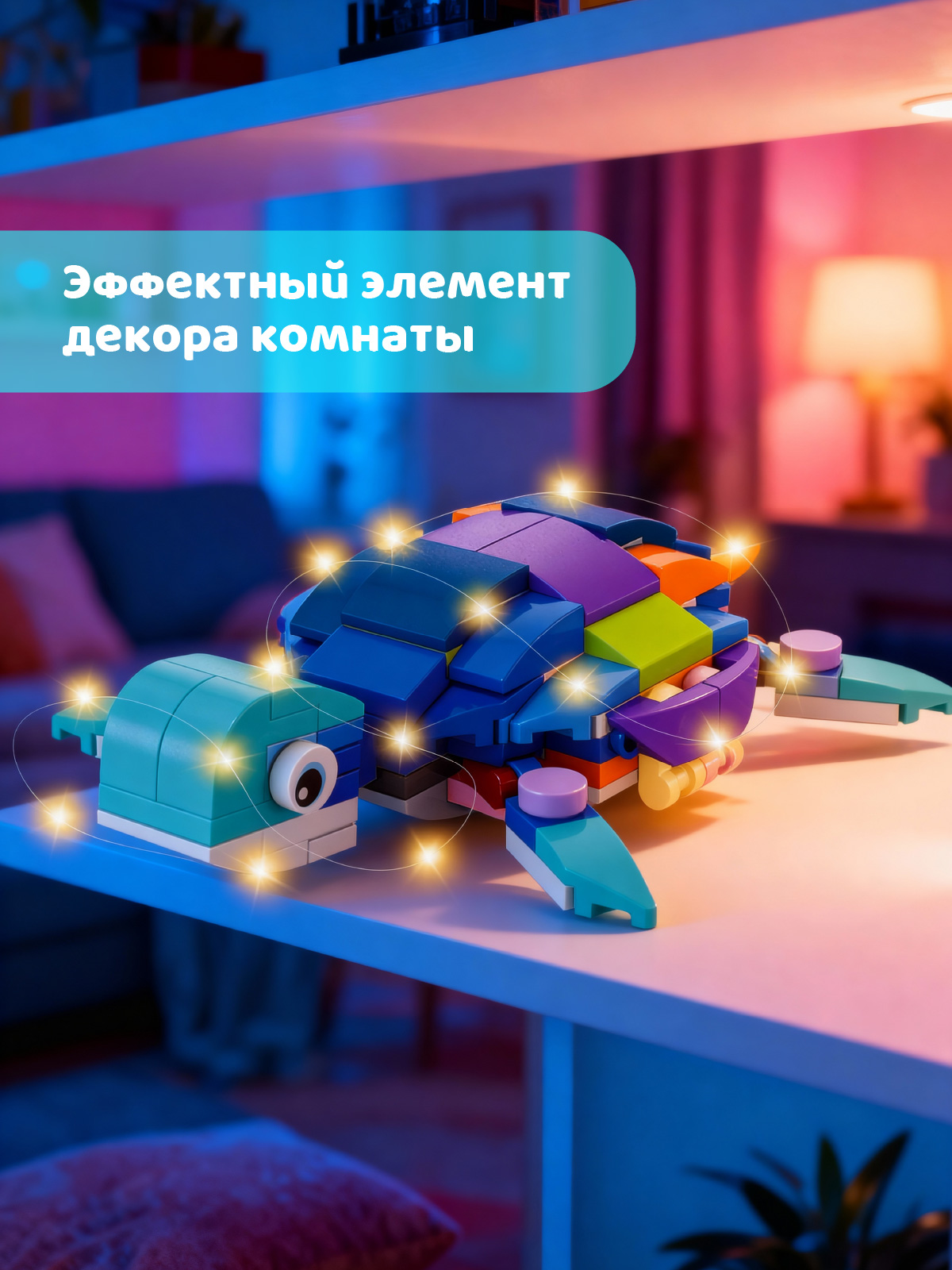 Конструктор Компания Друзей Черепаха 274 дет. - фото 4