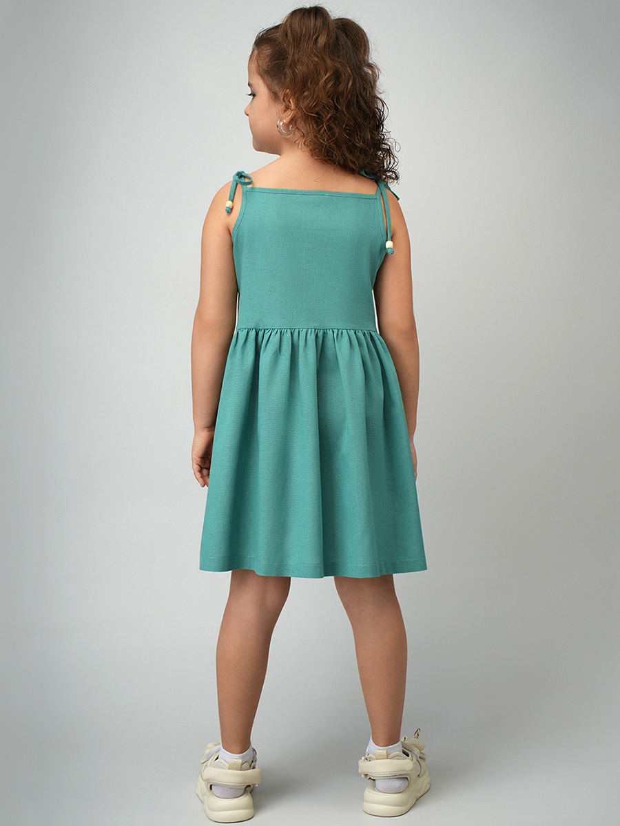 Сарафан HappyFox HFI3291бирюзовый - фото 5