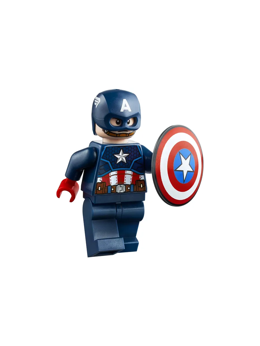 Конструктор LEGO Marvel Super Heroes Капитан Америка: Робот 121 дет. - фото 4