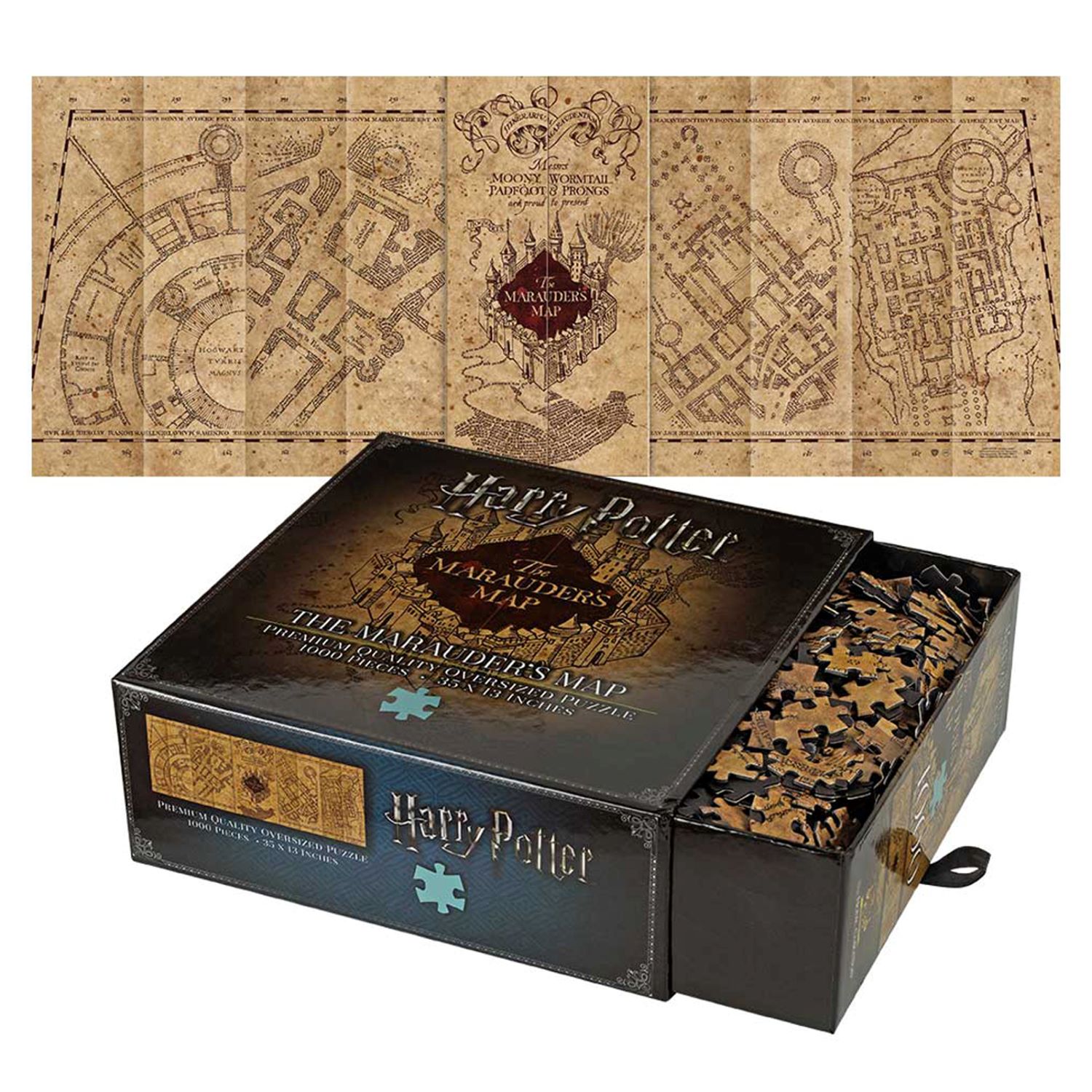 Пазл Harry Potter Карта Мародеров - 1000 эл классический - фото 1