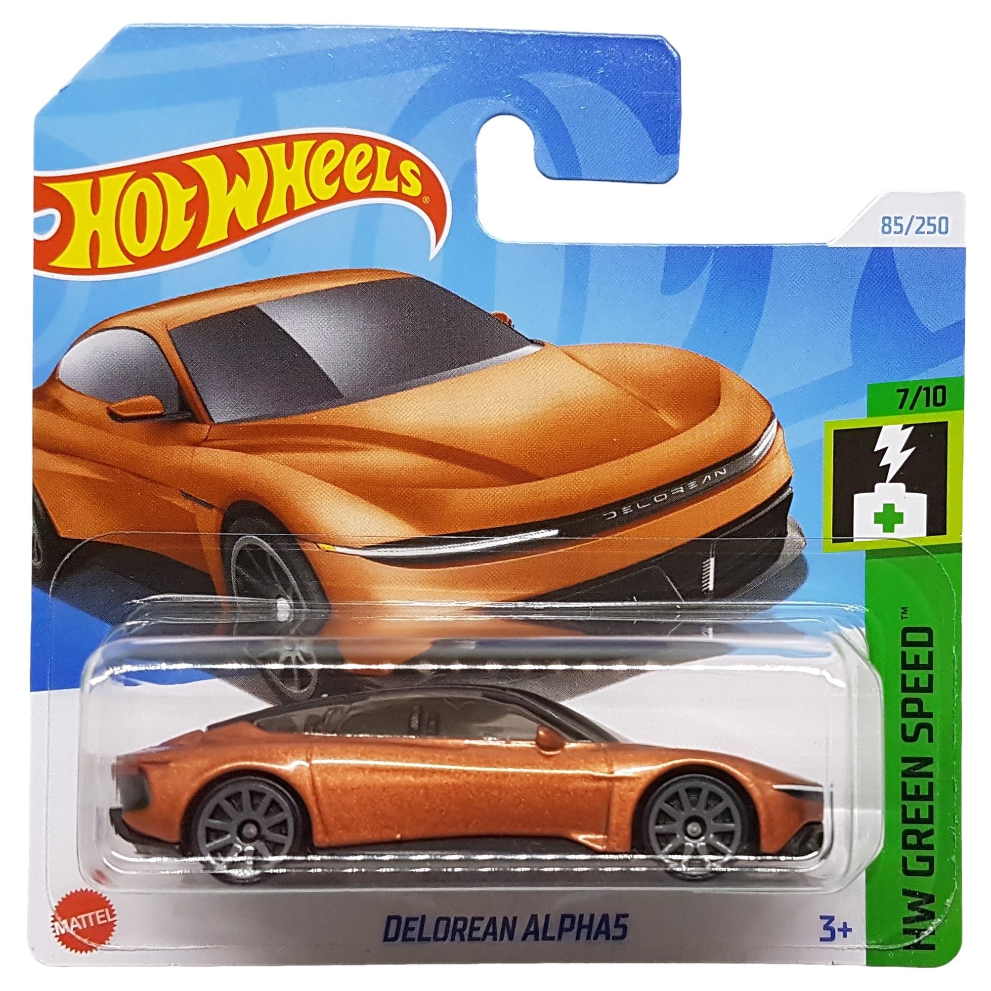 Автомобиль Hot Wheels Delorean Alpas 1:64 68621 - фото 1
