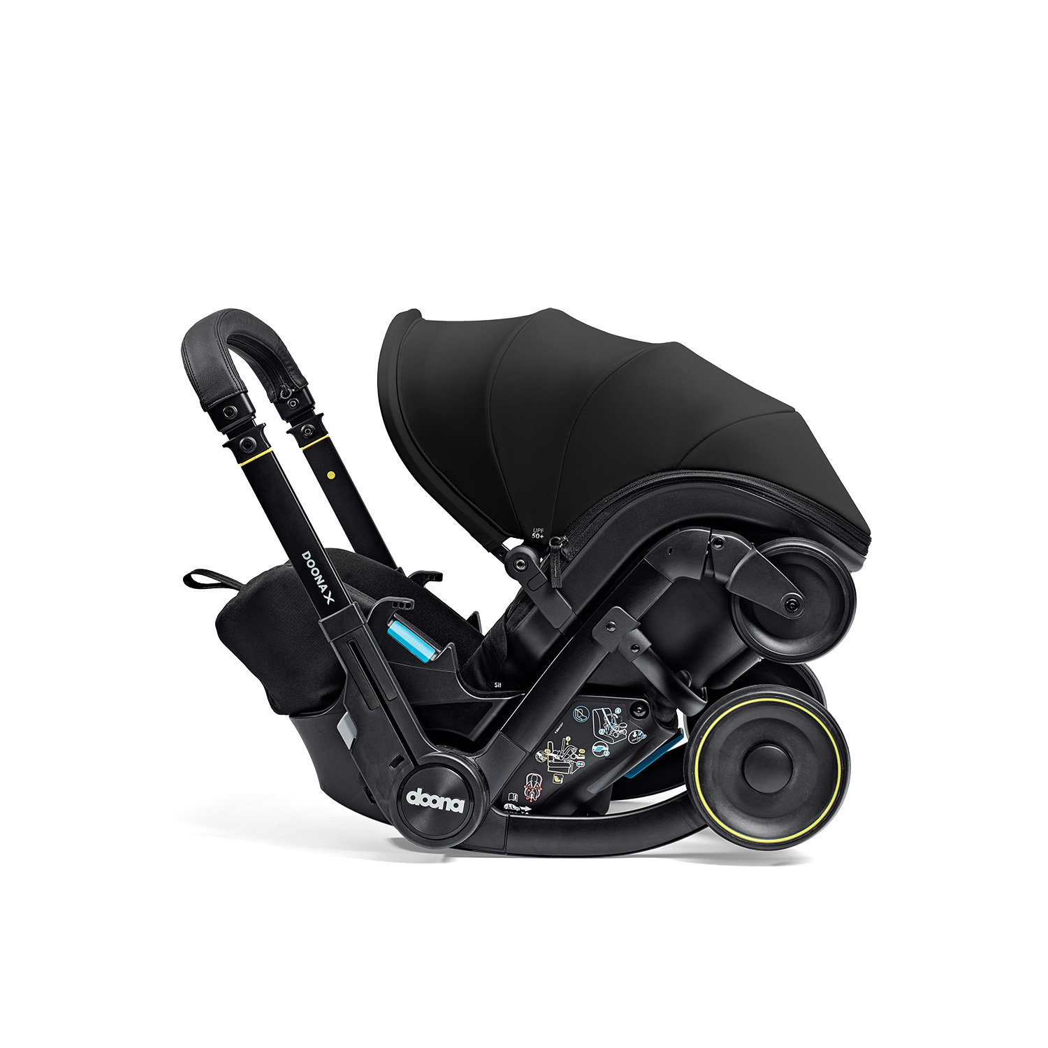 Автокресло Doona X Nitro Black Isofix 0 (0 -13 кг) - фото 23