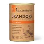 Корм для собак Grandorf гусь и индейка консервированный 400г