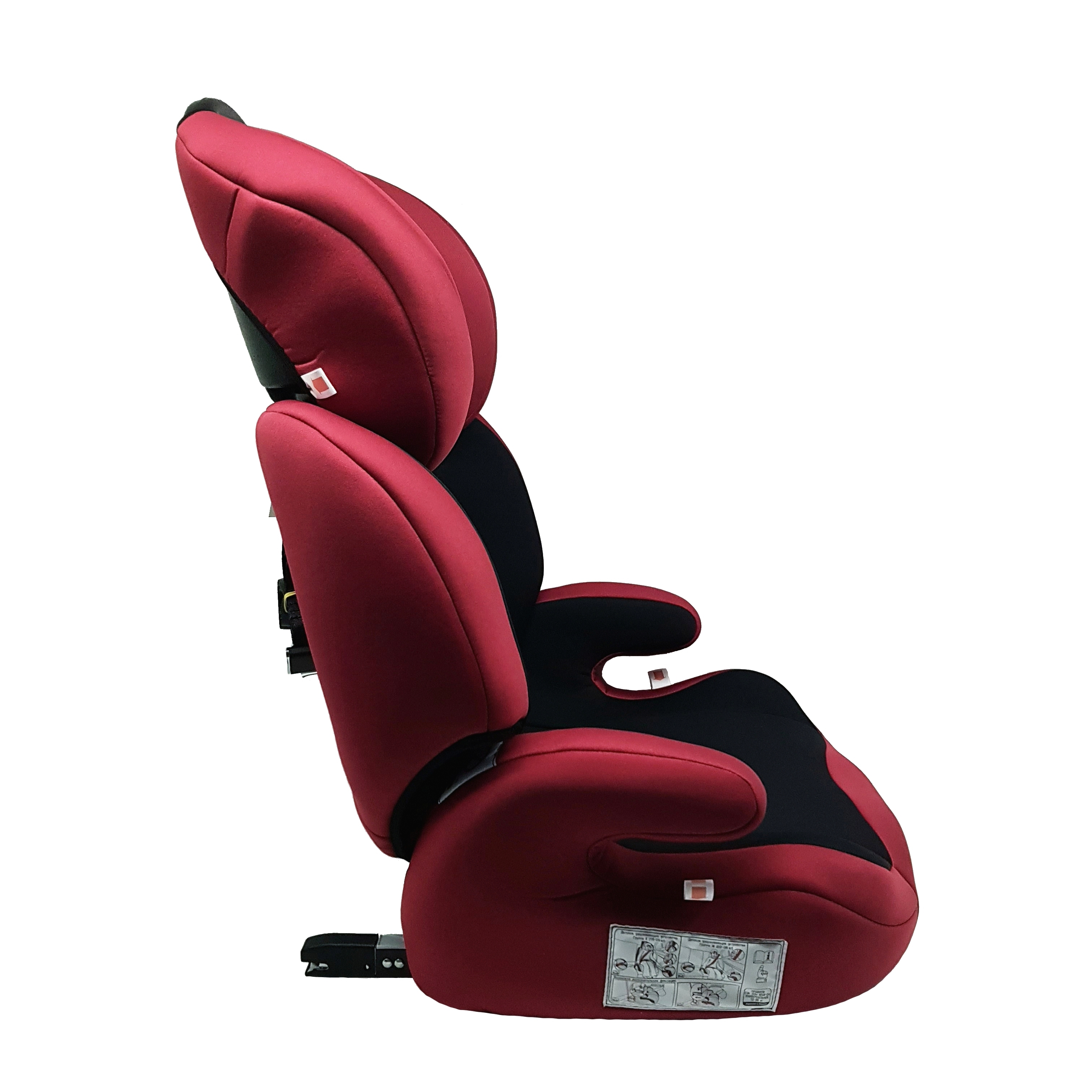 Автокресло Babyton Style Isofix 2/3 (15-36 кг) черный - фото 6