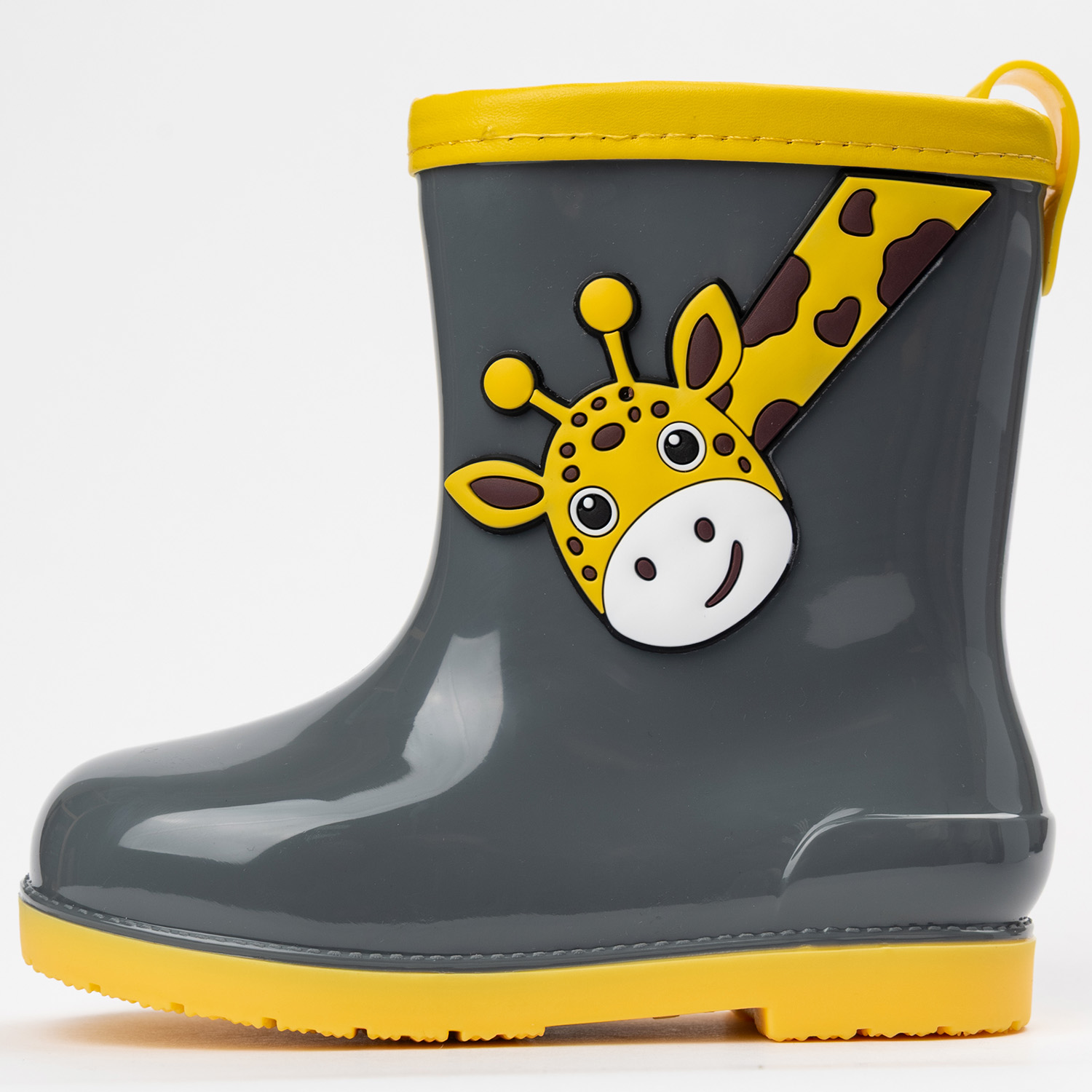 Резиновые сапоги TikkaGo 7B04_2025-04_grey-yellow - фото 8