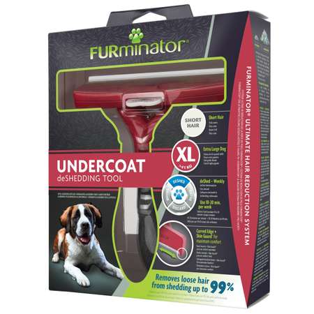 Расческа для собак FURMINATOR гигантских пород с короткой шерстью XL 144274