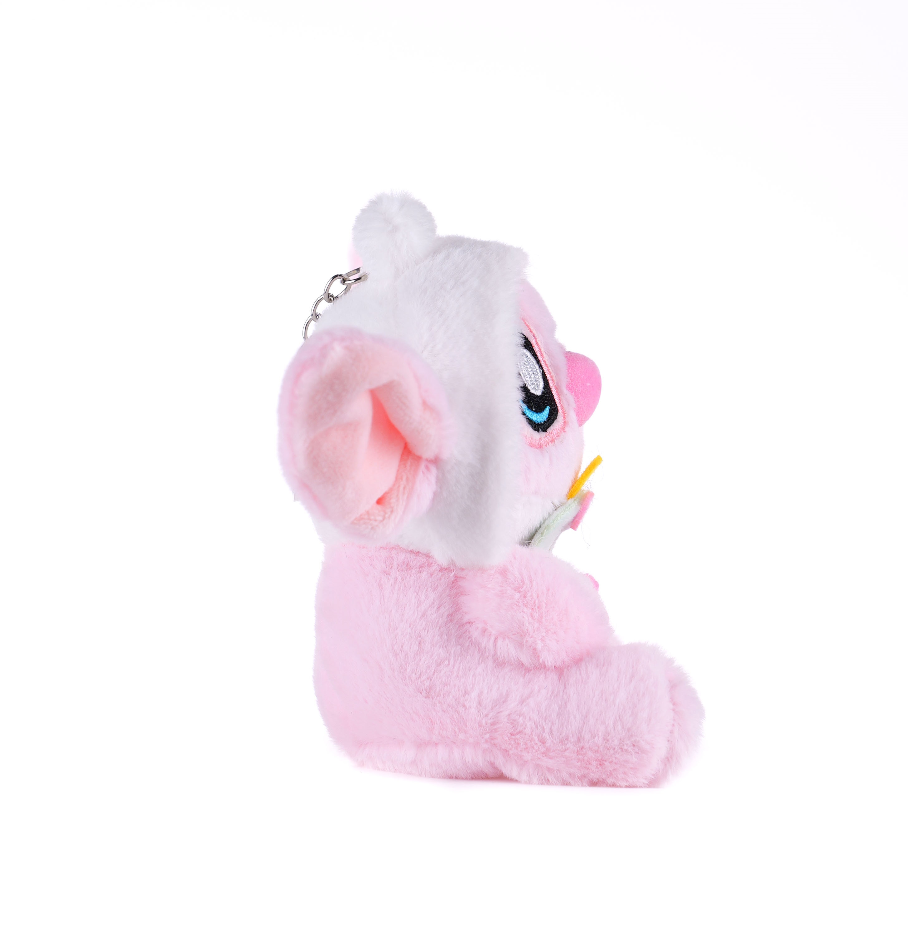 Игрушка мягкая Stitch Foooodies на цепочке розовый - фото 9