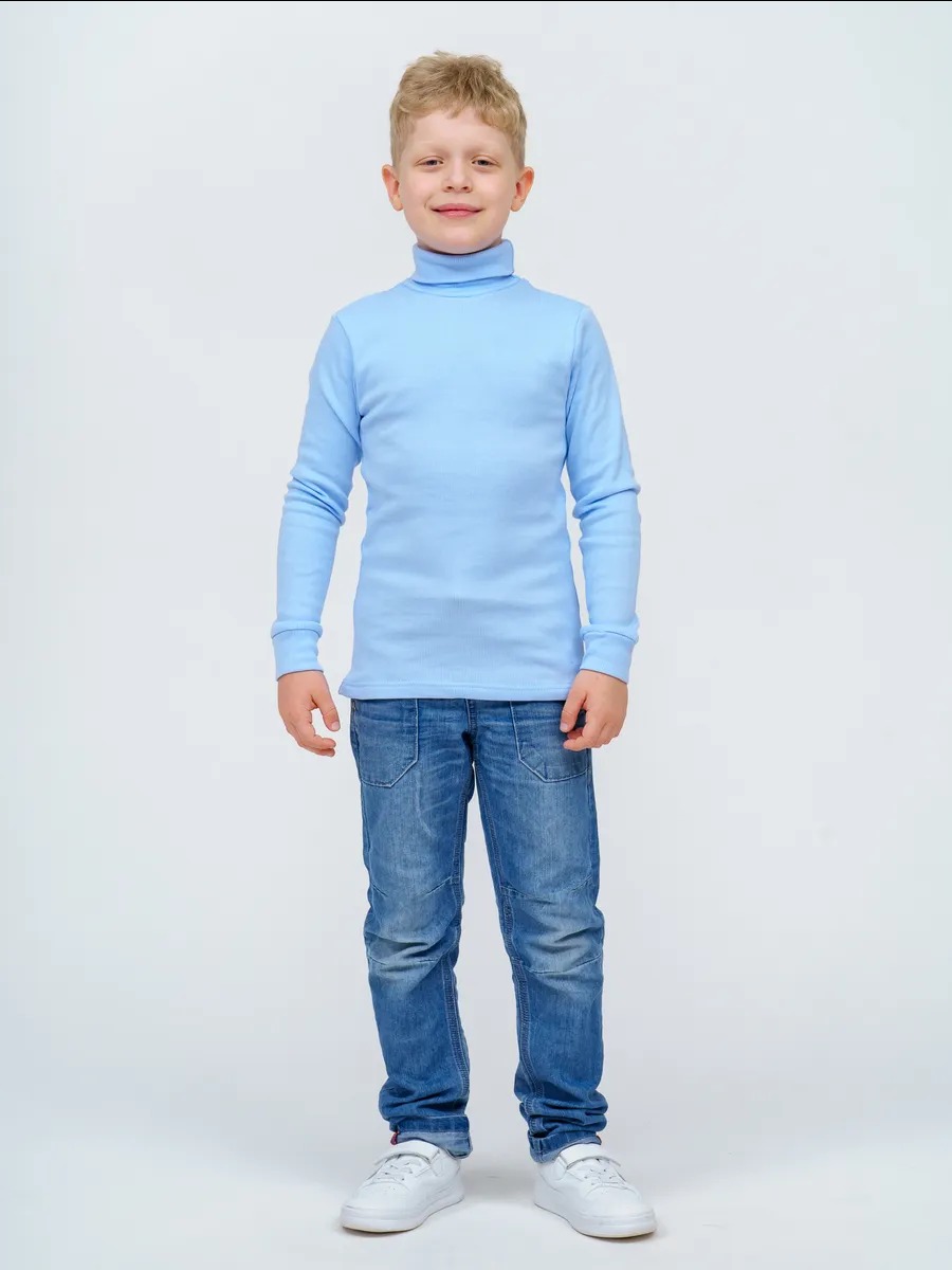 Водолазка TOTEMFOX 231КН2(2)F/голубой меланж - фото 15