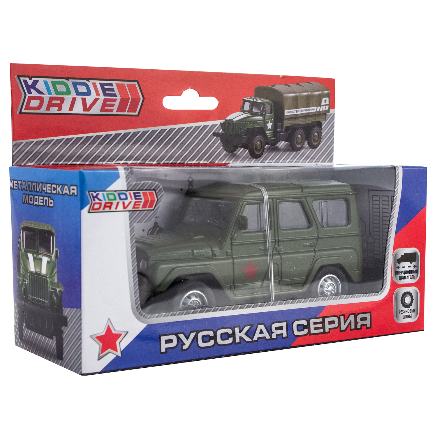 Боевая машина KiddieDrive Внедорожник военный 1501193 - фото 3