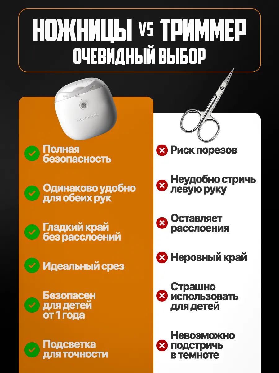 Электрический триммер для ногтей Seemagic Набор для маникюра - фото 7