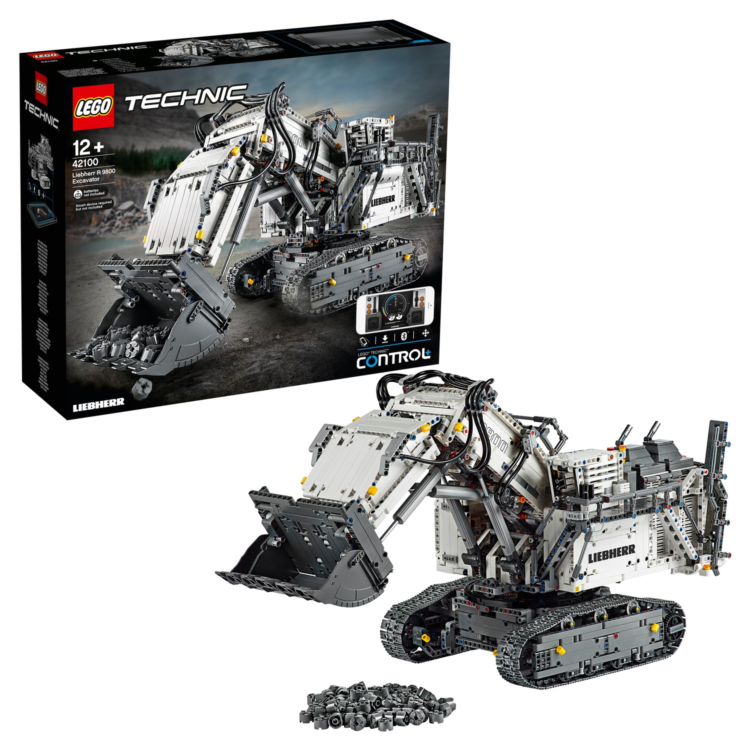 Конструктор LEGO Technic Экскаватор Liebherr R блочный - фото 1