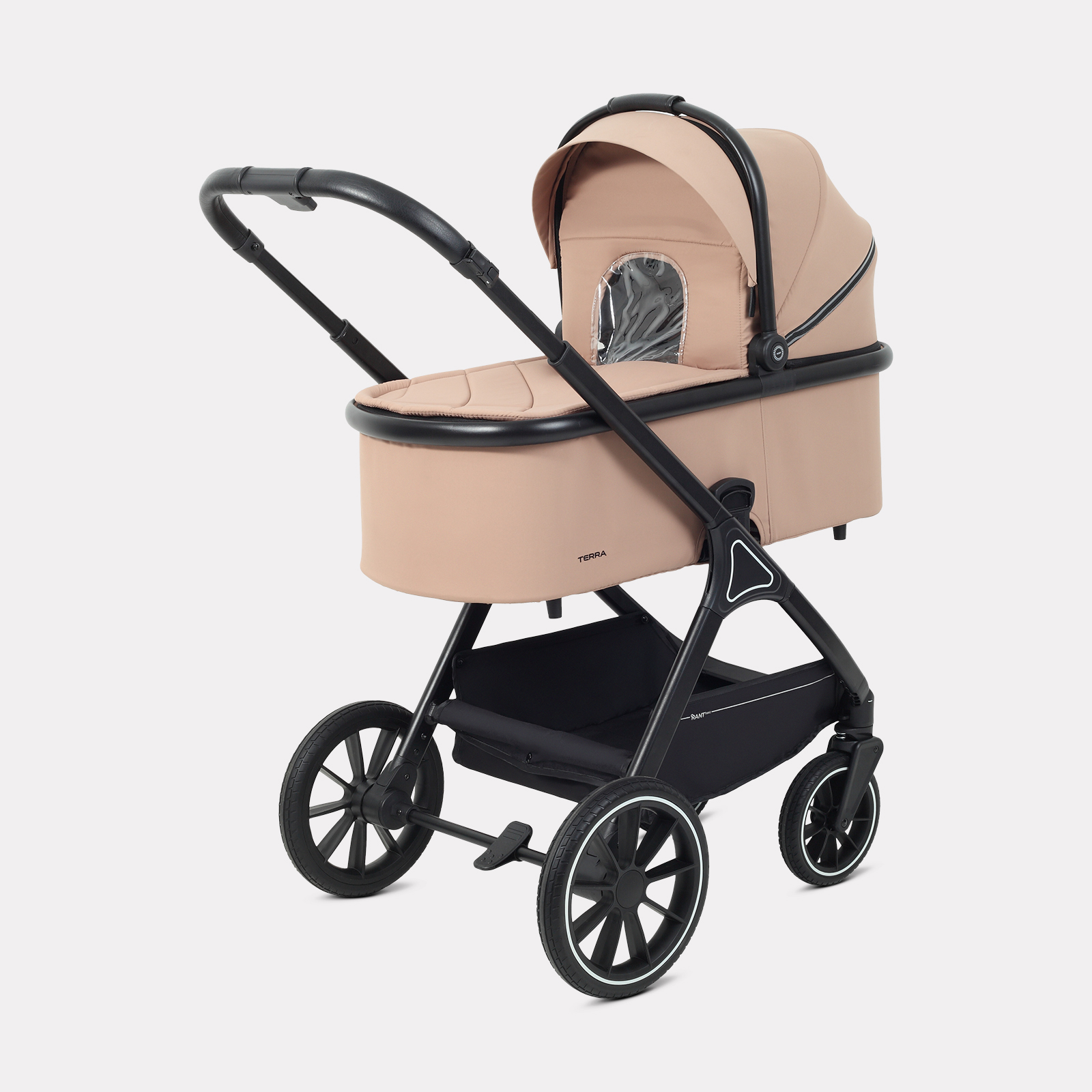 Коляска 2в1 Rant Basic Terra 2в1 бежевый - фото 4