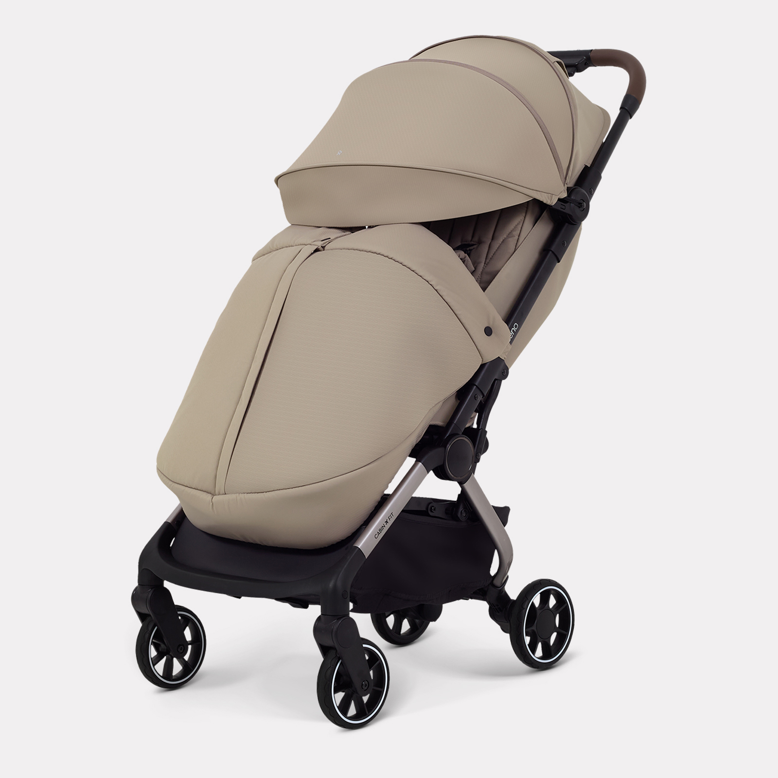 Коляска прогулочная Rant Zeno бежевый - фото 3