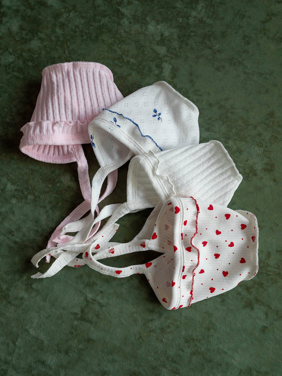 Комплект RACCOON Library 175_Комплект_лапша_слип_чепчик_рюши_молоко - фото 19
