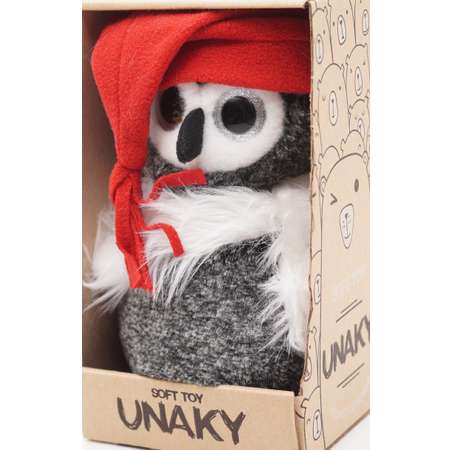 Мягкая игрушка UNAKY Сова Охра 22 см