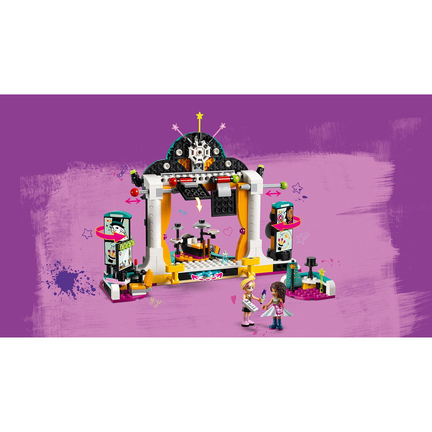 Конструктор LEGO Friends Шоу талантов 492 дет. - фото 9