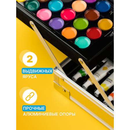 Набор для рисования Bluepink Hearts Двухэтажный чемодан
