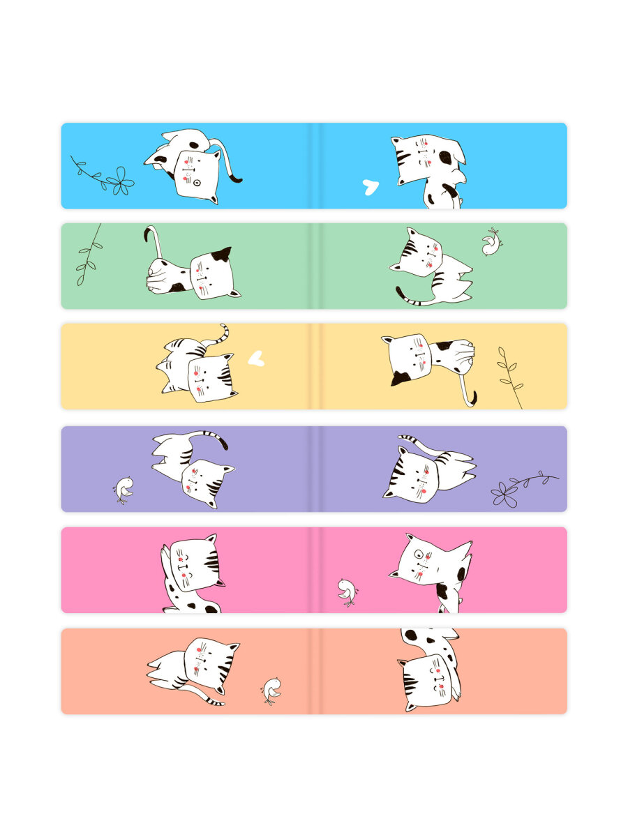 Закладки канцелярские Brauberg магнитные для книг в школу набор 6 штук - фото 6