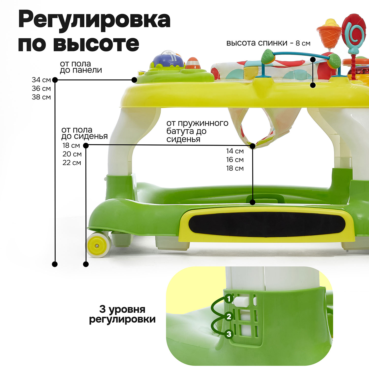 Ходунки Nuovita Saltare - фото 9