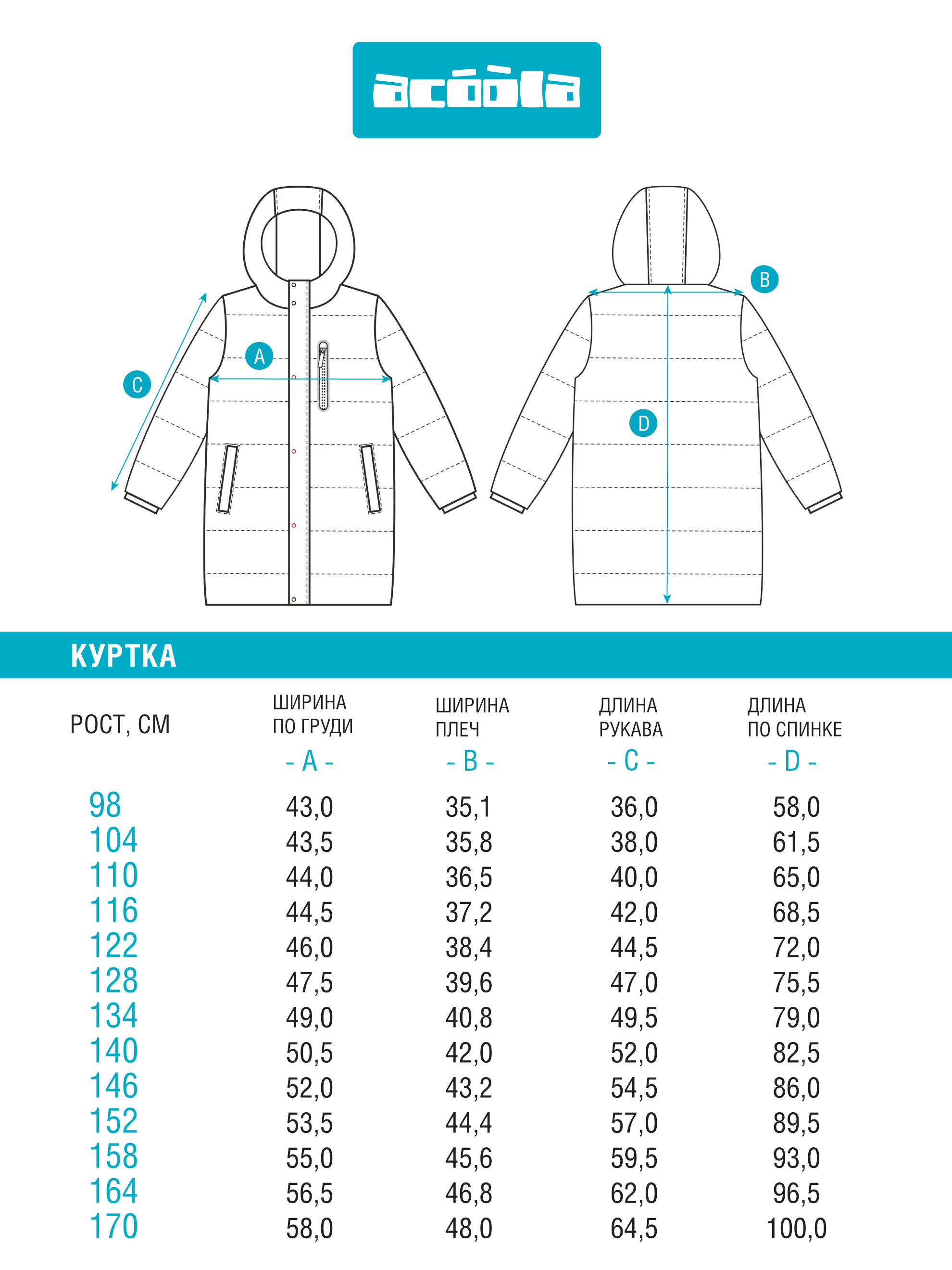 Куртка Acoola 20130670002_0081138 - фото 11