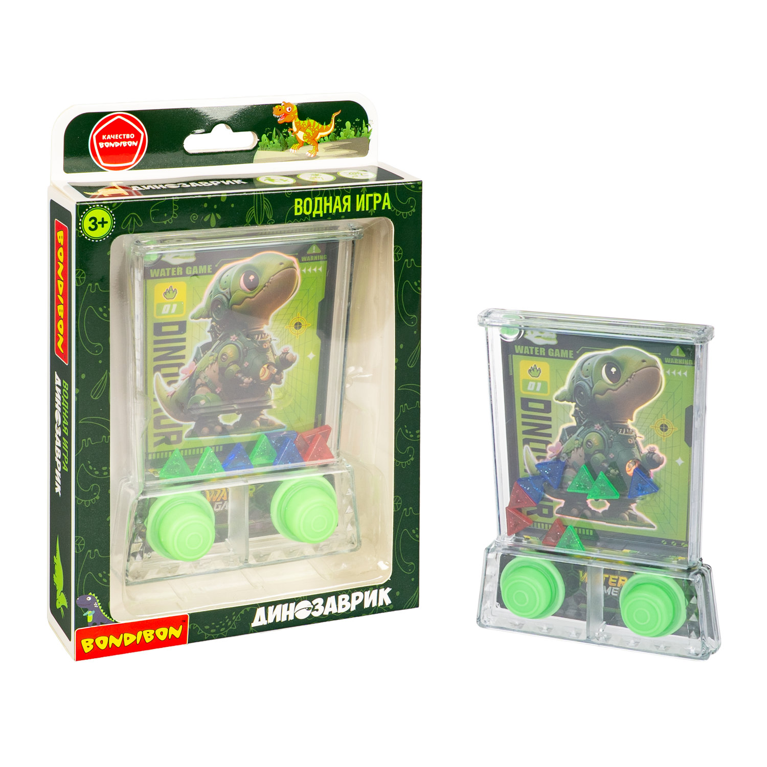 Настольная игра Bondibon Динозаврик с кристаллами - фото 2