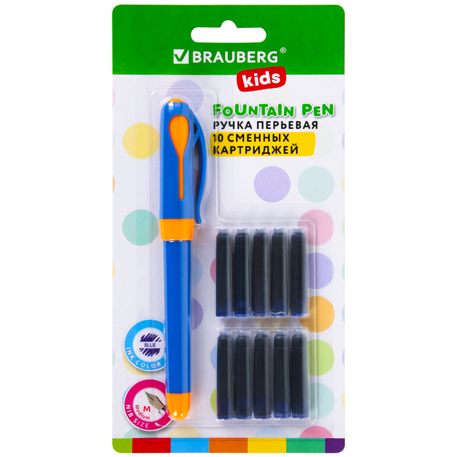 Ручка перьевая Brauberg 1 шт. - фото 10