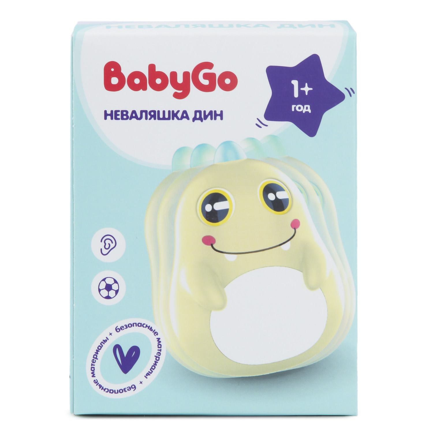 Игрушка BabyGo неваляшка Динозаврик - фото 6