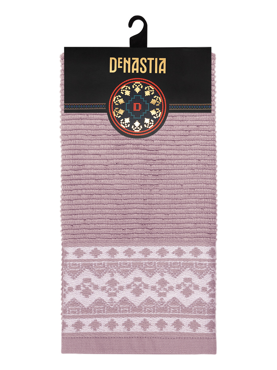 Полотенце кухонное DeNASTIA 40x60 см хлопок лаванда D100264 - фото 2